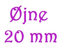 Øjne 20mm
